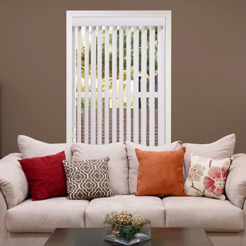Textured Vinyl Vertical Blinds