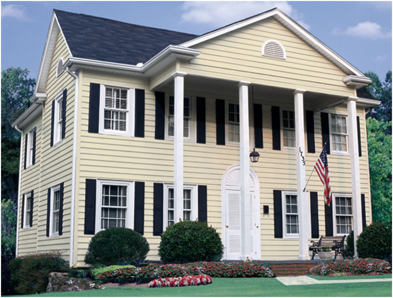 Pacific Somerset Coastal Beaded Vinyl Siding Design
