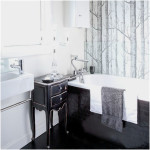 Traditional Black And White Bathrooms Designs