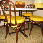 Yellow Dining Room Chair Cushions