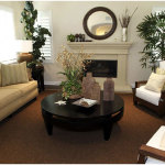 Living Room Design Ideas with Brown Carpet
