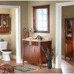 Traditional Wood Bathroom Cabinets and Furniture